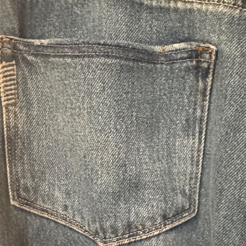 PAIGE Portia Wide-Leg Flare Jeans with Dark Blue Side Stripe - Blue - Picture 9 of 12